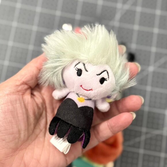 Lot of 4 Mini Hello Kitty and Little Mermaid Itty Bittys Plush Toys fr Hallmark - Picture 3 of 6